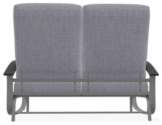 Belle Isle Cushion Deep Seating 2-Seat Glider, Proven Ash/Graphite