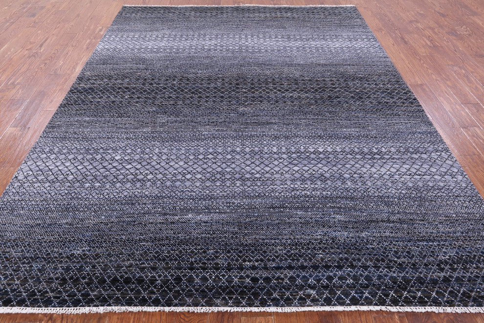 Handmade Savannah Grass Wool Rug 7' 11" X 10' 1" Q9216