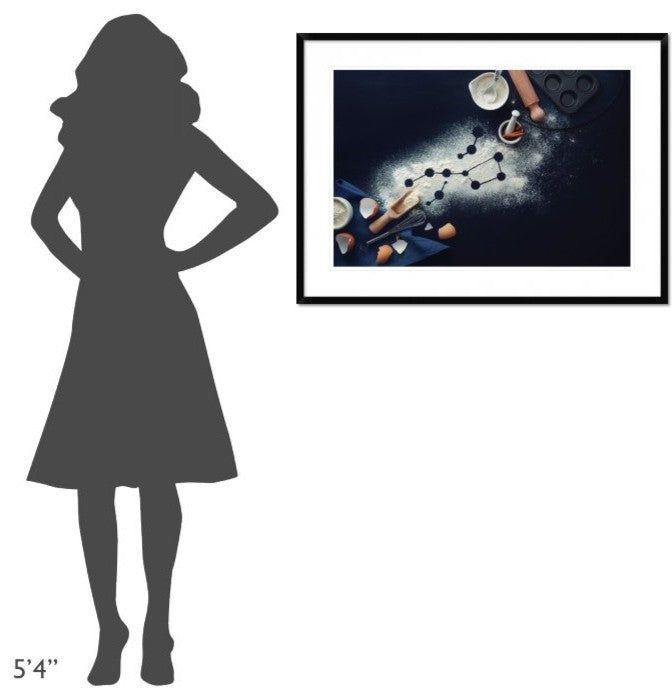 "Baking For Stargazers (Big Dipper)" Framed Print by Dina Belenko, 38"x28"
