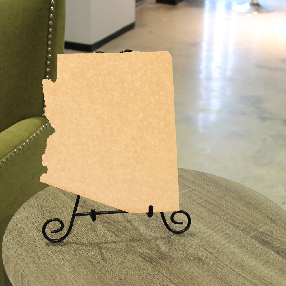 State Shaped Cutting Boards, Brown Richlite, Arizona