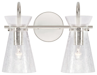 Capital Lighting 142421 Mila 2 Light 14"W Bathroom Vanity Light - Polished
