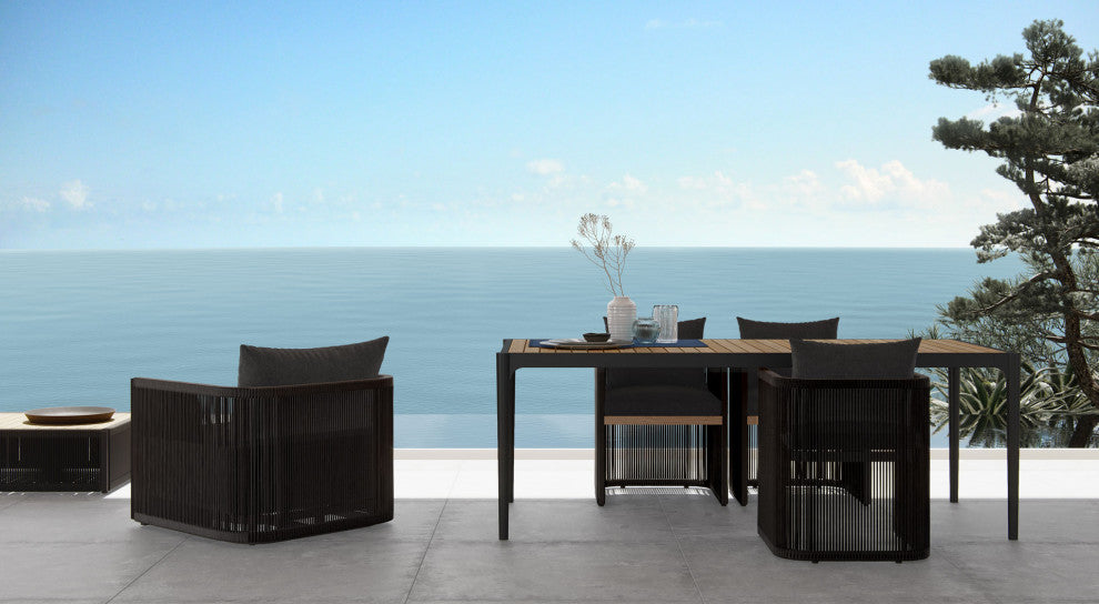 Clifton 84in. Dining Table, Teak
