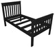 Harmony Bed, Black, Twin Xl