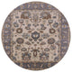 Ahgly Company Indoor Round Mid-Century Modern Area Rugs, 7' Round