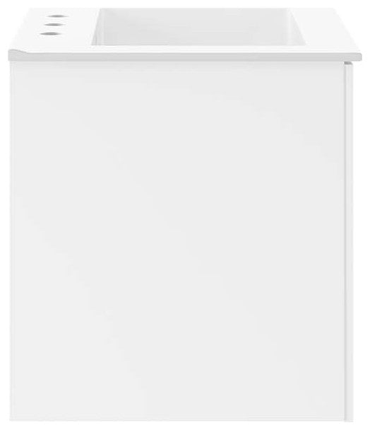 Vitality 24" Bathroom Vanity, White White