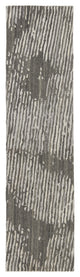 Verde Home by Jaipur Living Stockholm Handmade Striped Gray Rug, 2'6"x10'