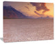 Cracked Earth in Alvord Desert, Landscape Canvas Art Print, 20"x12"
