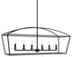 Uttermost Clayton 6 Light Linear Chandelier 21348