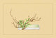 Plum and Chloranthus Brachystchys - Canvas Poster 20" x 30"