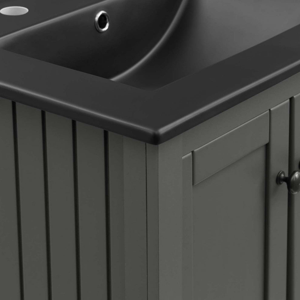 Prestige 24" Bathroom Vanity - Gray Black