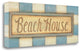 "Beach House" By Kim Lewis, Giclee Print on Gallery Wrap Canvas, Ready to Hang