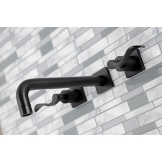 KS6020DFL Wall Mount Tub Faucet, Matte Black