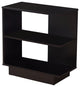 HomeRoots 11.5" x 23.5" x 24" Cappuccino Particle Board Laminate Accent Table