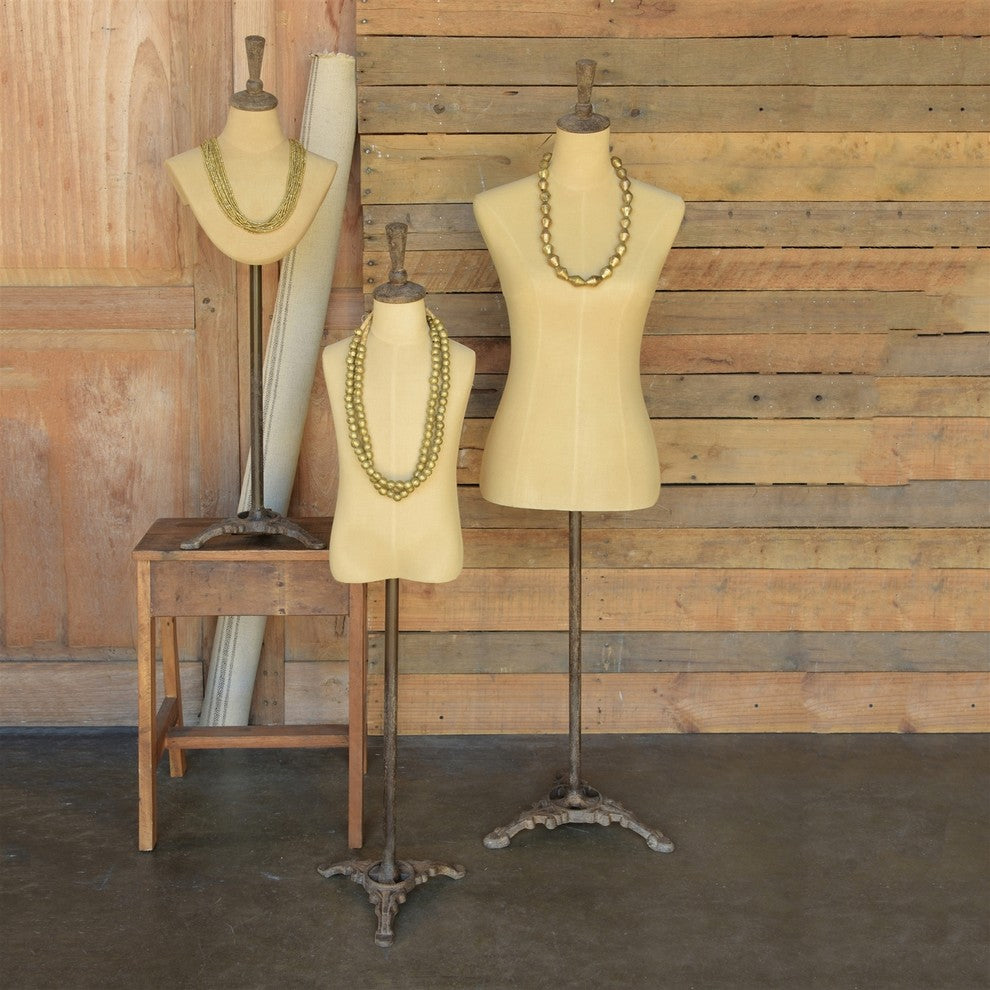 Vintage Antique Style 35" Mannequin Tabletop Floor Statue | Department Store