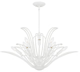 Quoizel TLH5032 Tallulah 9 Light 32"W Waterfall Chandelier - Sand White