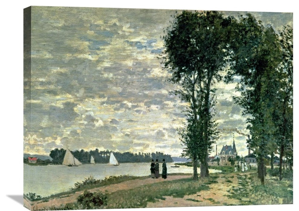 "The Banks of The Seine at Argenteuil" Artwork, 30" x 22"