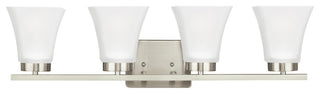 Bayfield 4-Light Wall/Bath, Brushed Nickel
