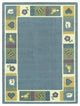 Kid Essentials Rug, Baby Blues, Soft, 5'4"x7'8"