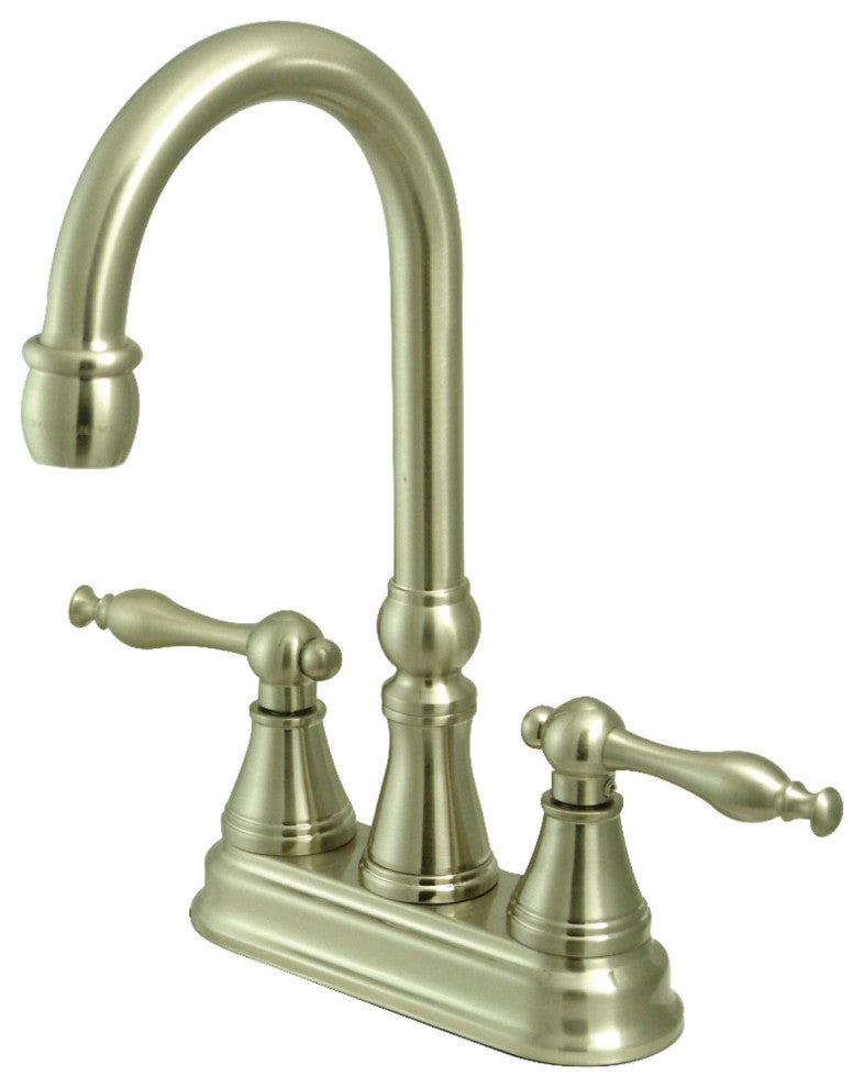 Kingston Brass Bar Faucet, Brushed Nickel