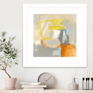"Sacred I" Matted and Framed, 36" x 36"