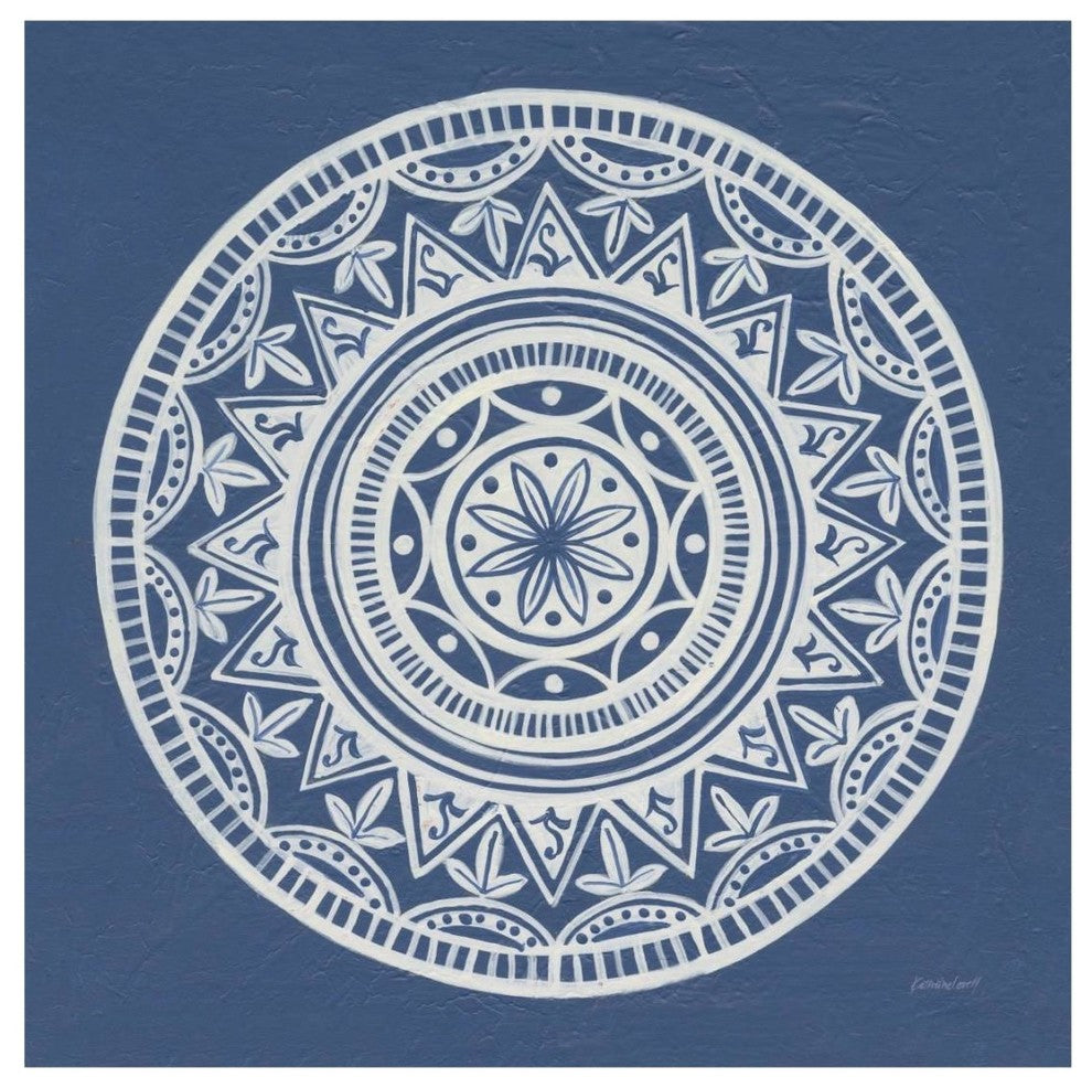 "Circle Designs IV" Digital Paper Print by Kathrine Lovell, 20"x20"