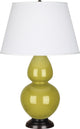Robert Abbey RA-CI21X 1-Light Table Lamp, Double Gourd