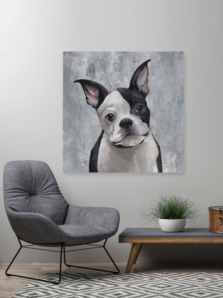 "Curious Ulysses" Painting Print on Wrapped Canvas, 32x32
