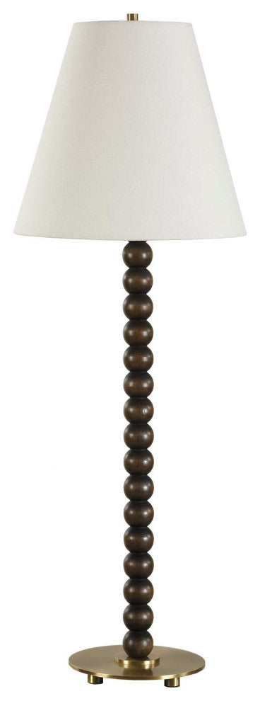 Uttermost Gallus Wood Spheres Table Lamp