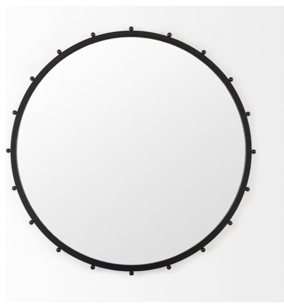 Elena III Large Black Wall Mirror