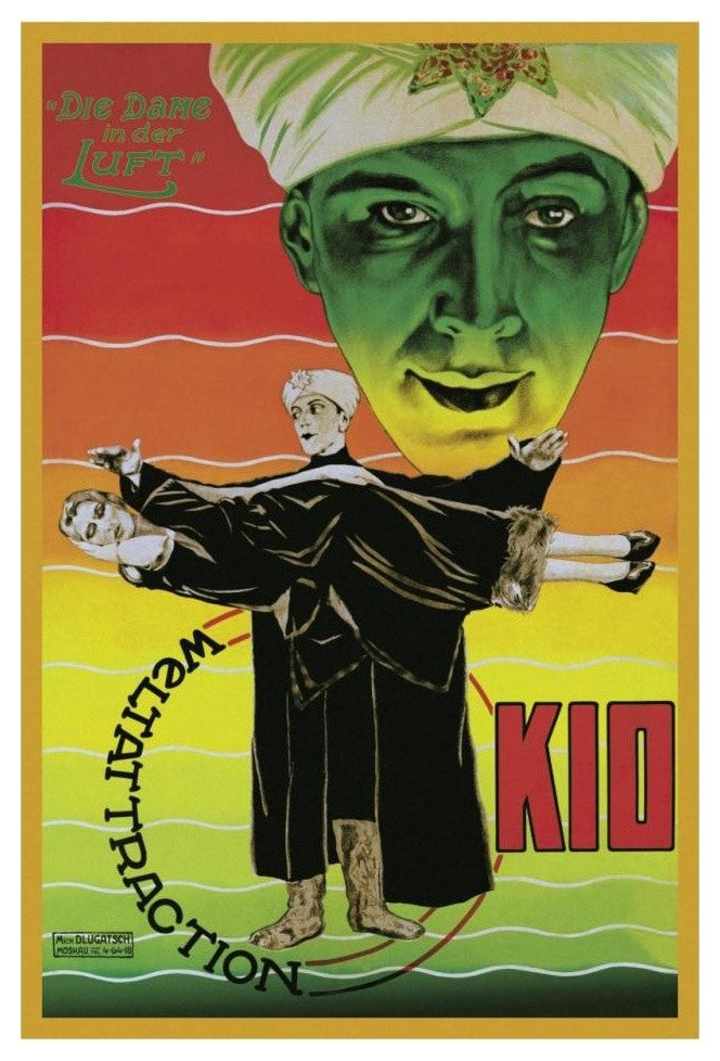 "Magicians: Dame in der Luft: Weltattraction Kio" Print, 22"x32"