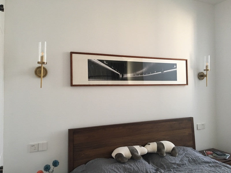 Palma | Bedside Wall Lamp made of Brass, Bronze / Metal