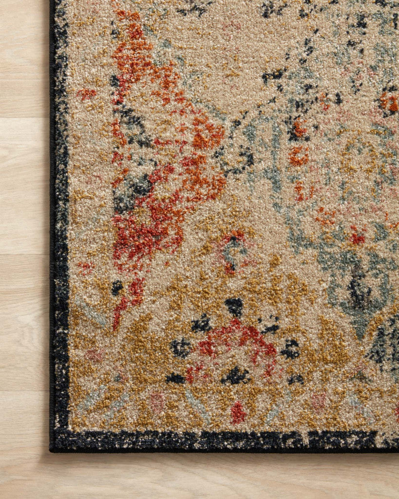 Loloi II Jocelyn Brown-Yellow/Multi, 9'-6" X 12'-6"
