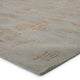 Jaipur Living Banister Handmade Taupe/Gold Rug, 2'x3'