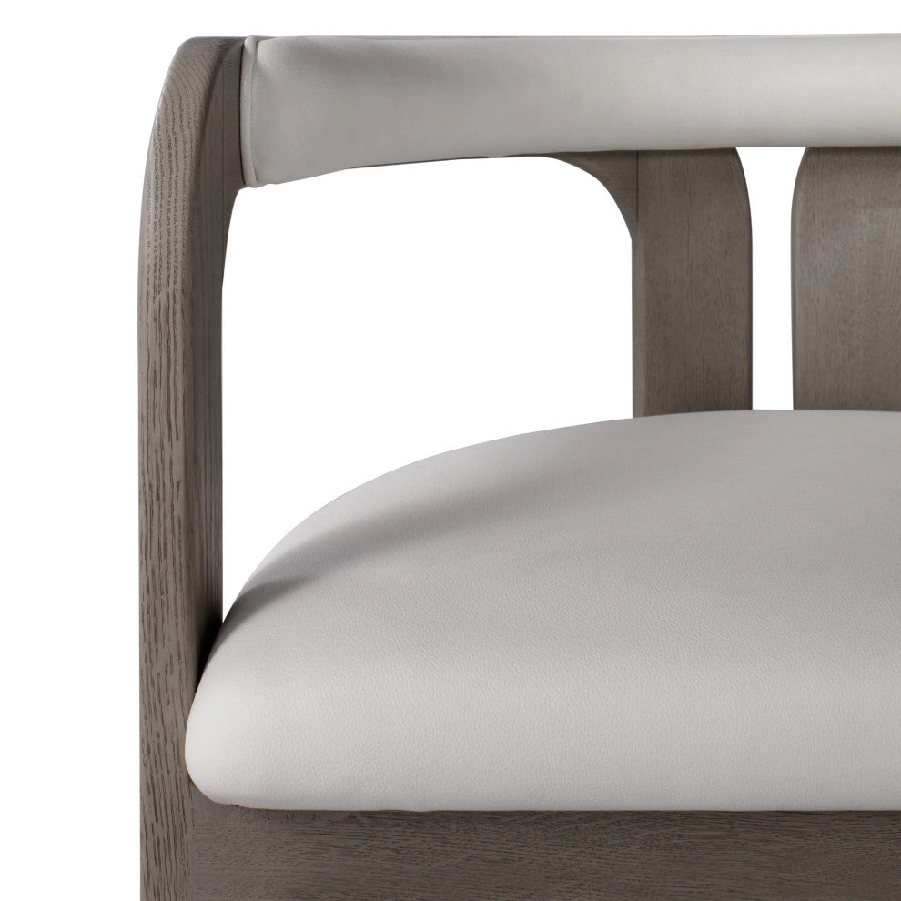 Sonder Living Hampstead Occasional Chair | Smoked Oak