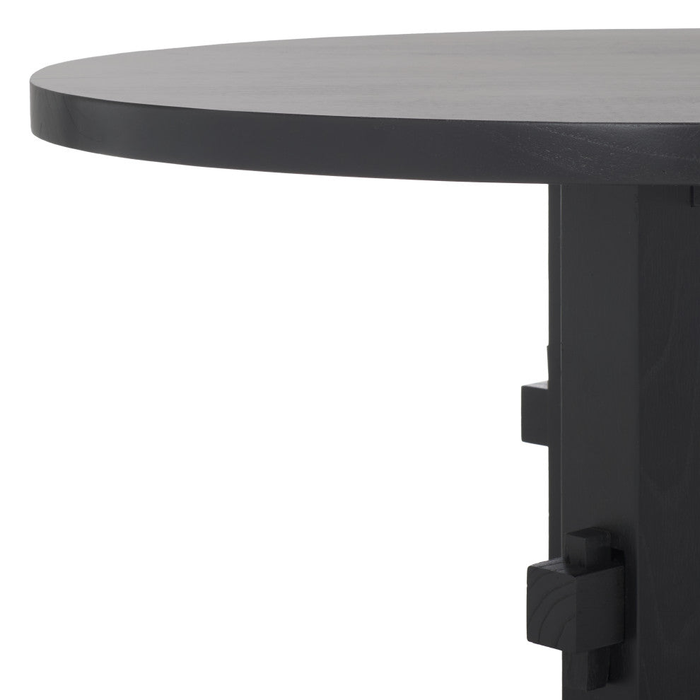 Safavieh Couture Tabytha Elm Wood Coffee Table, Black