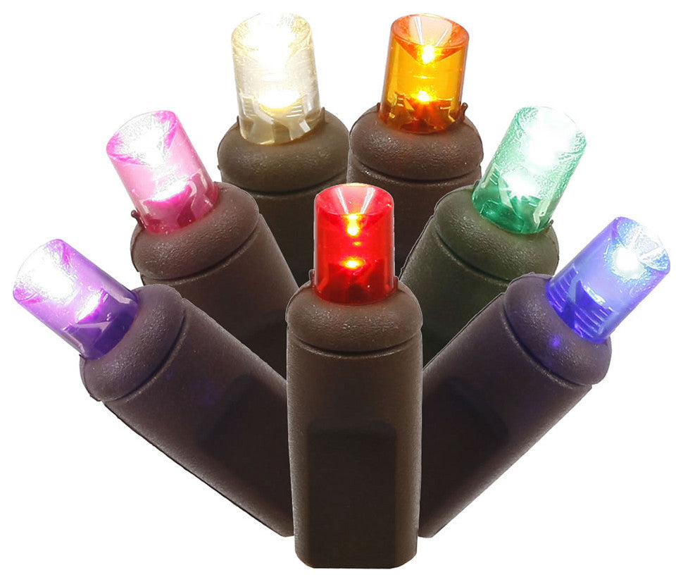 Vickerman X6B2700Csa 70 Multi-Colored Wide Angle Led, 35' Christmas Light Strand
