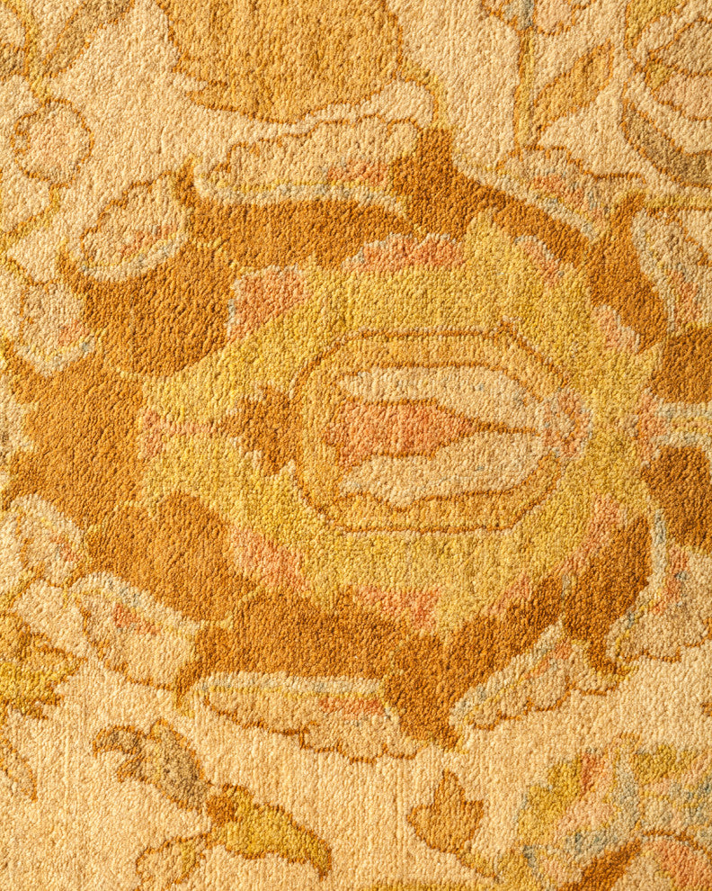 Mogul, One-of-a-Kind Hand-Knotted Area Rug Ivory, 9'3"x11'6"