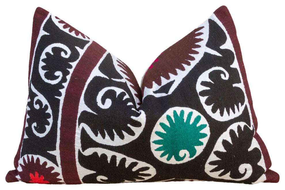Zarina Gul Suzani Lumbar Pillow