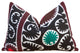 Zarina Gul Suzani Lumbar Pillow