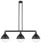 Innovations 213-BK-HFS-84-BK Hampden 3 Light 41.5" Island Light, Matte Black