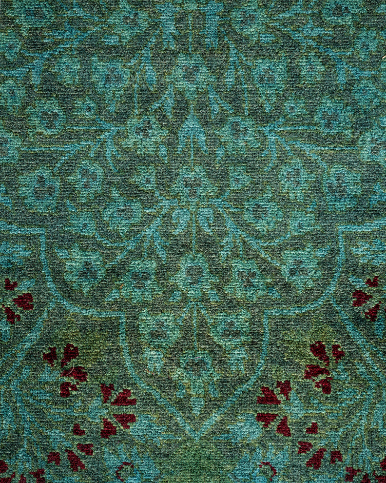 Fine Vibrance, One-of-a-Kind Handmade Area Rug Gray, 17'9"x9'1"