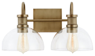 Capital Lighting 139123-497 2 Light 18"W Bathroom Vanity Light - Aged Brass