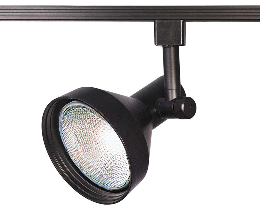 WAC Lighting Line Voltage Track Fixture in Black for H Track