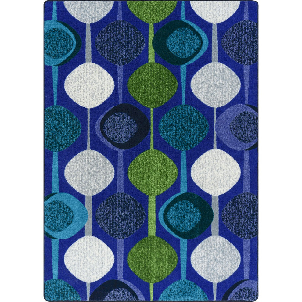 String Along 10'9" X 13'2" Area Rug, Color Violet