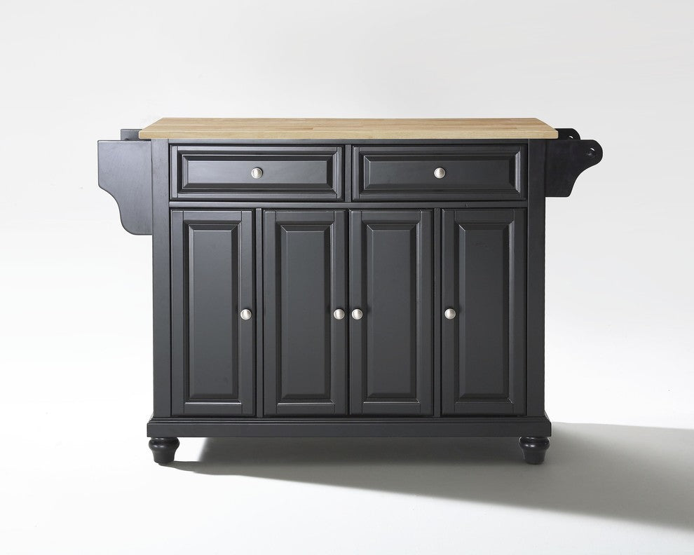 Cambridge Natural Wood Top Kitchen Island