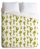 Wonder Forest Cool Cacti Duvet Cover, 88"x104"