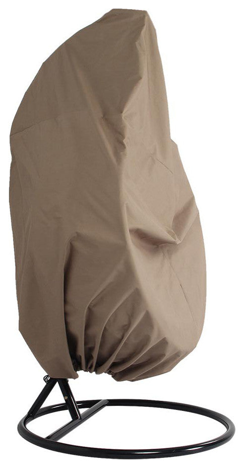 Swing Egg Chair Cover in Oxford Fabric with Waterproof PVC Lining, Single