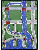 Kid Essentials Rug, Creataville, 5'4"x7'8"