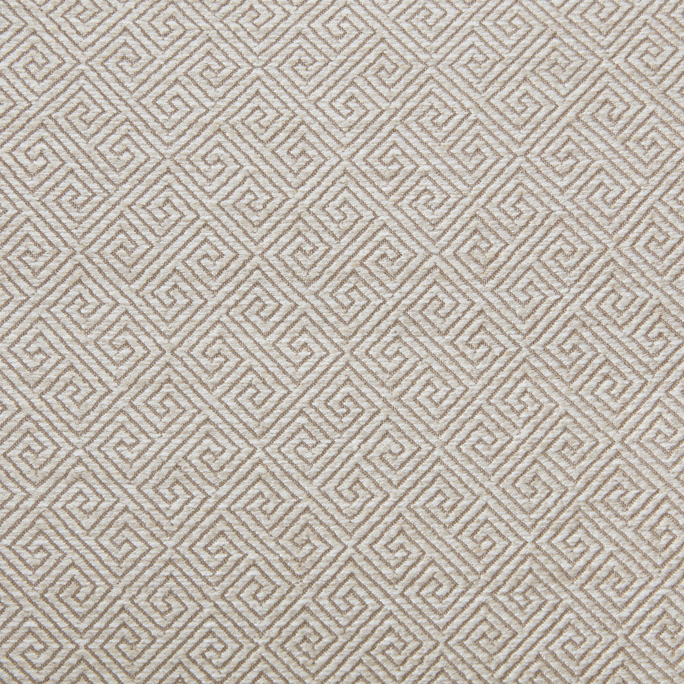 Madison Park Augustine Tight Back Swivel Lounge Chair, Cream