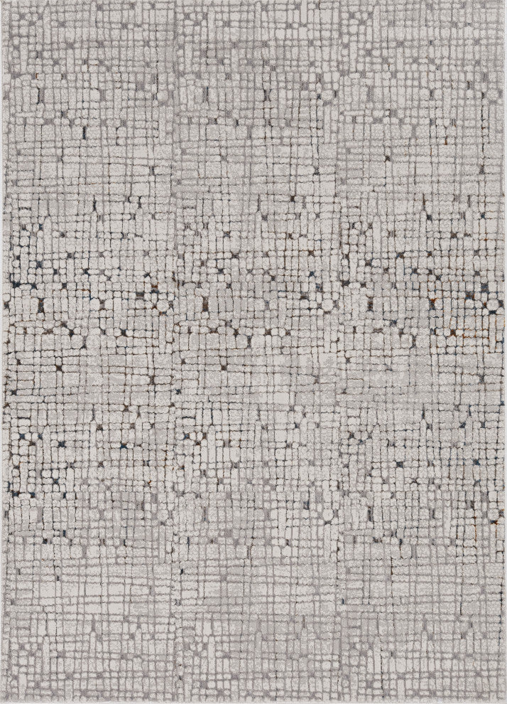 KAS Inspire 7505 Gray Tribeca Area Rug, 2'2"x6'11" Runner